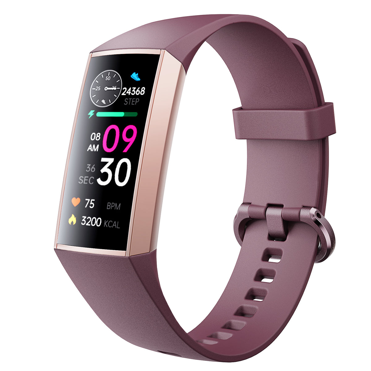 C67 AMOLED Screen Waterproof Bluetooth Health Monitor Watch