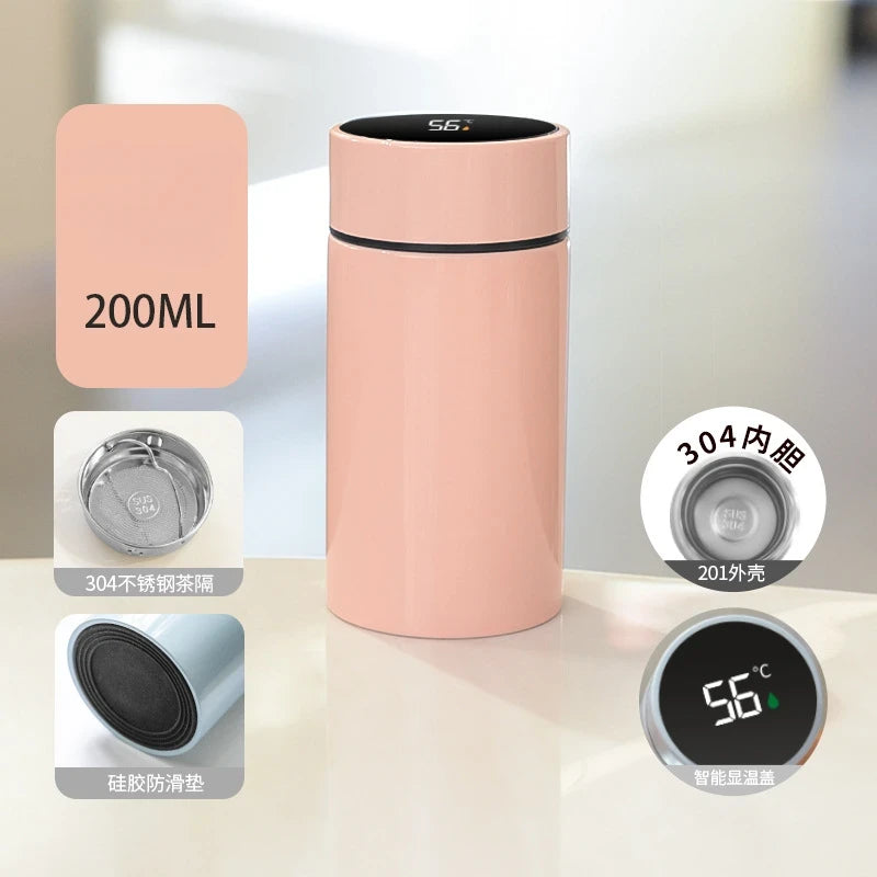Temperature Display Smart Mini Thermos